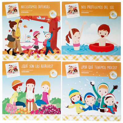 La familia Aranda, colección estaciones 4 libros
