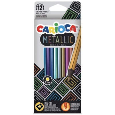 Lápices Metallic 12 colores1