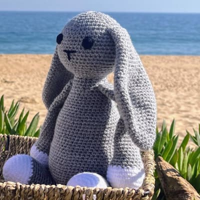 Lautaro el conejo amigurumi