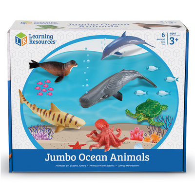 Learning Resources Jumbo Ocean Animals - Animales Del Oceano | Envío gratis Learning Resources Jumbo Ocean Animals - Animales Del Oceano | Envío gratis