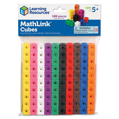 Cubos conectables unifix MathLink® 100un1