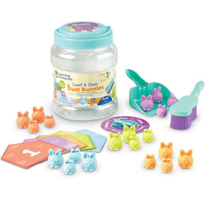 Cuenta y limpia a los conejitos del polvo 29pz1