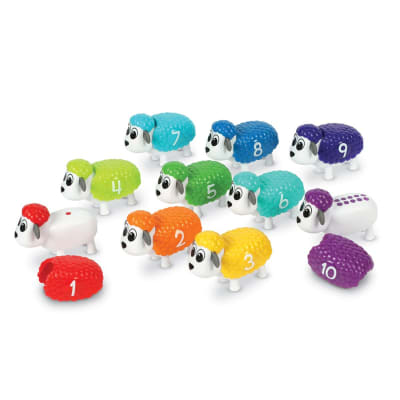 Ovejas numéricas para contar y clasificar, 20pz1