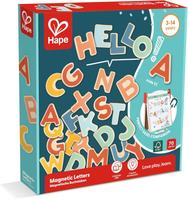 Letras Magnéticas de Madera - Hape1