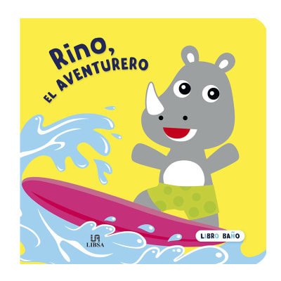 Libro baño - Rino, el aventurero1