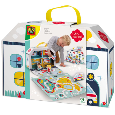 Petits pretenders - Maleta hospital y tapete de juego