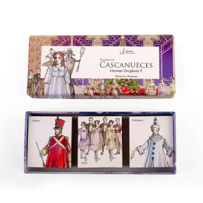 Trazos de Cascanueces, memorice 40pz1