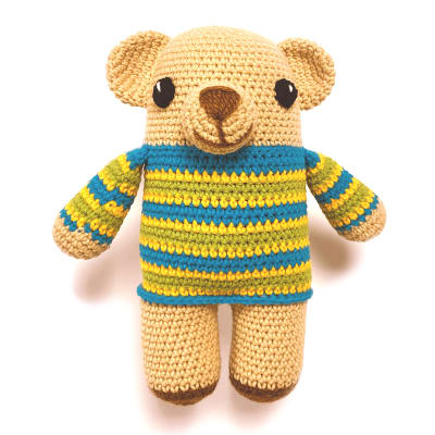 Muñeco animal amigurumi Oso1