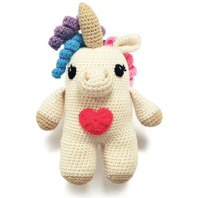 Muñeco animal amigurumi Unicornio1