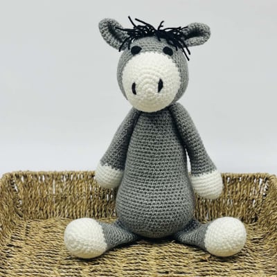 Newen el burrito amigurumi