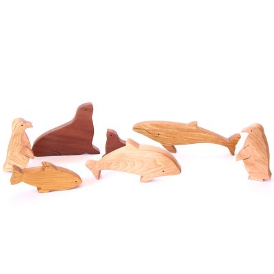 Set Pacífico 7pz, serie madera nativa1