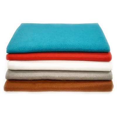 Paño lenci 1.5mt Set A - 5 colores1