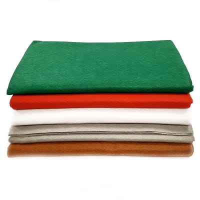 Paño lenci 1.5mt Set G - 5 colores1