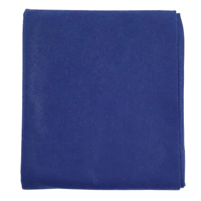 Paño lenci color azul 1mt x 90cm