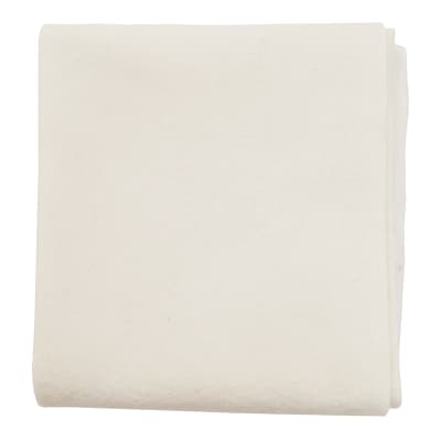 Paño lenci color blanco 1mt x 90cm