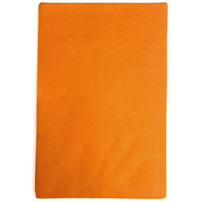 Paño lenci 30x20 naranjo, 10 unidades