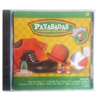 CD Payasadas, canciones infantiles1
