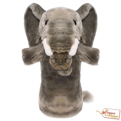 Títere de guante elefante