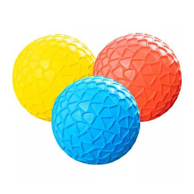 Pelota de goma con textura 20cm, por unidad1