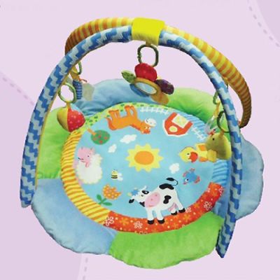 Gimnasio flor animales de la granja