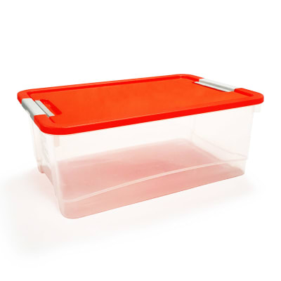 Caja plástica Practibox grande n°2 c/tapa1