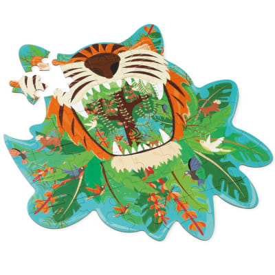 Puzle con forma 58pz Tigre