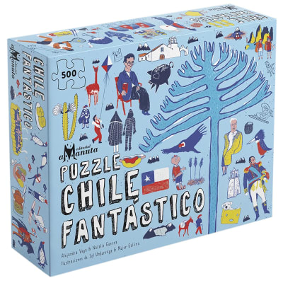 Puzzle Chile fantástico 500pz1