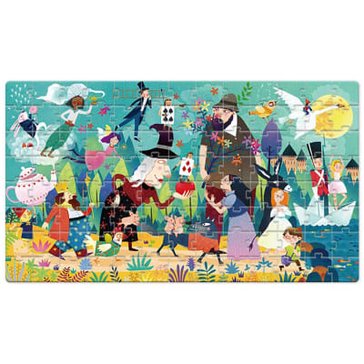 Puzzle maleta cuentos 104pz1