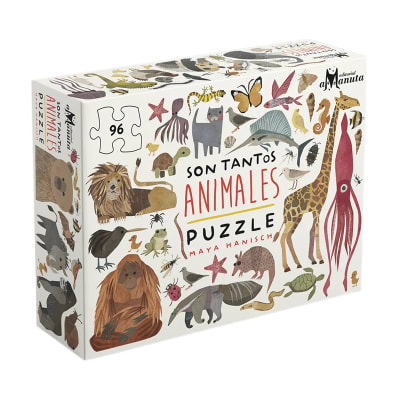 Puzzle son tantos animales 96pz1
