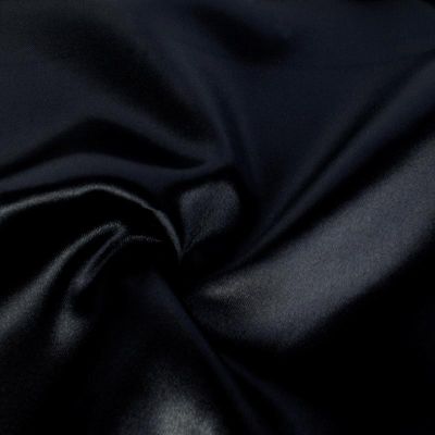 Raso brillante negro 1 metro x 1.60 de ancho