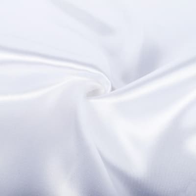 Raso brillante blanco 1 metro x 1.60 de ancho