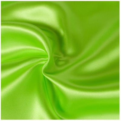 Raso brillante verde 1 metro x 1.60 de ancho
