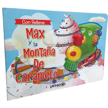 Cuentos con relieve - Max y la montaña de caramelo1