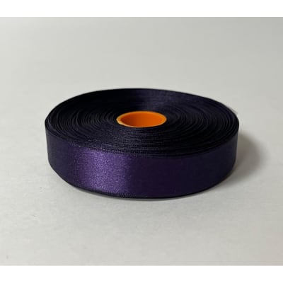 Rollo de cinta satín de 15mm en color morado, 19 metros - Producto de vitrina