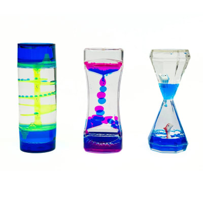 Set de 3 relojes líquidos sensoriales1