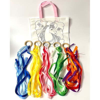 5 Cometas Waldorf argollas 7cm Ø - Producto de vitrina1