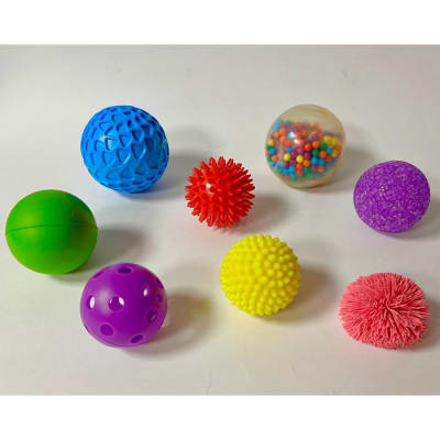 Set 8 balones sensoriales surtidos1