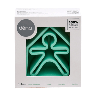 Set Persona y Casa Verde Pastel Dëna5