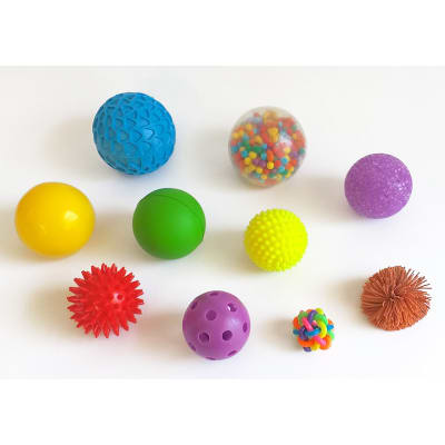 Set 10 balones sensoriales surtidos1