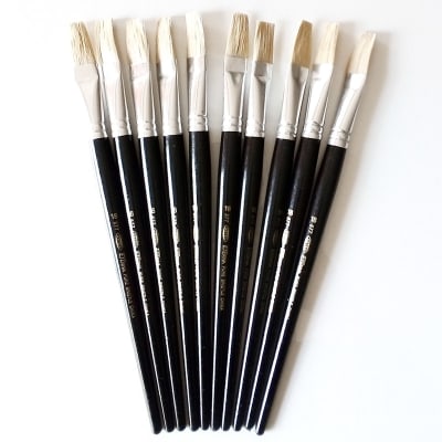 Artel Set 10 pinceles planos n°181