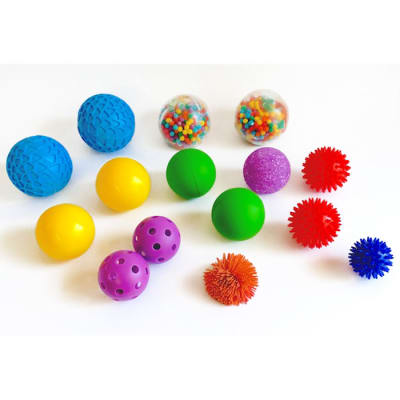 Set 15 balones sensoriales surtidos1