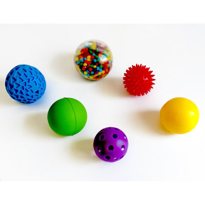 Set de 6 balones sensoriales I1