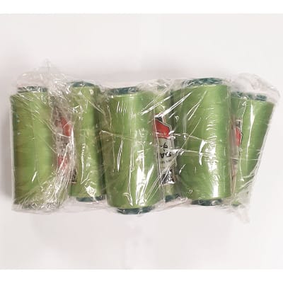 Hilo de coser verde, 6 unidades
