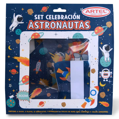 Artel Set celebración astronautas1
