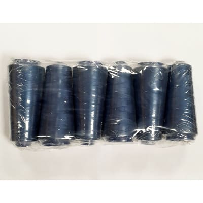 Hilo de coser azul, 6 unidades