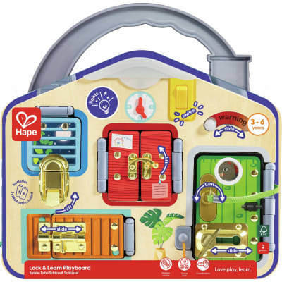 Tablero Juego Cerraduras - Hape1