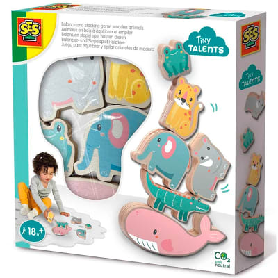 Tiny talents - Juego de equilibrio apilar animales1