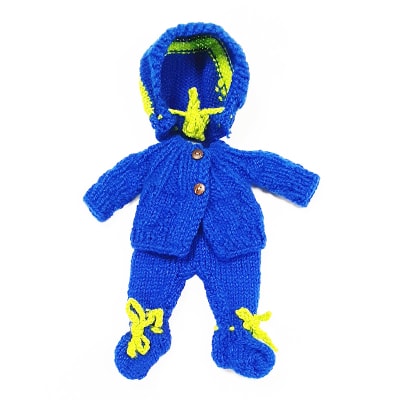 Traje de lana 3pz modelo Tomás - para muñecos de 32cm1