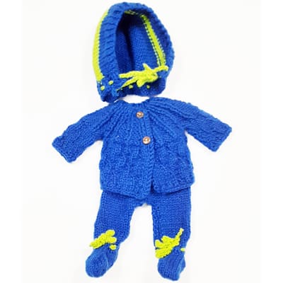 Traje de lana 3pz modelo Tomás - para muñecos de 40cm1