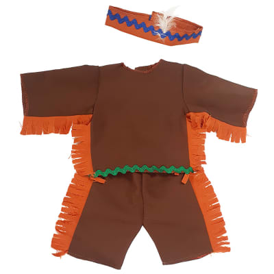Traje indio para muñecos de 38cm